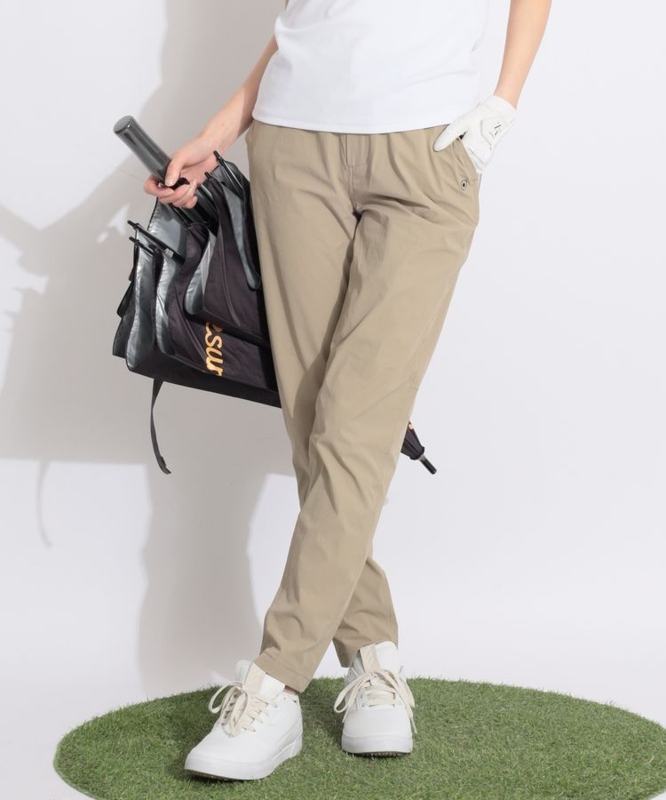 【CP対象品】【撥水ストレッチ】定番テーパードパンツ