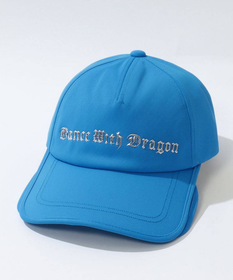 DD スライドバイザーシルバーロゴキャップ