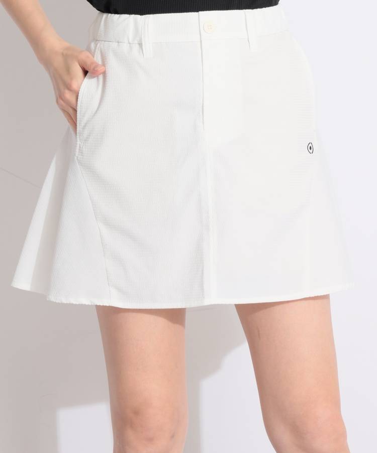 PN 【速乾ストレッチ】サッカーフレアスカート