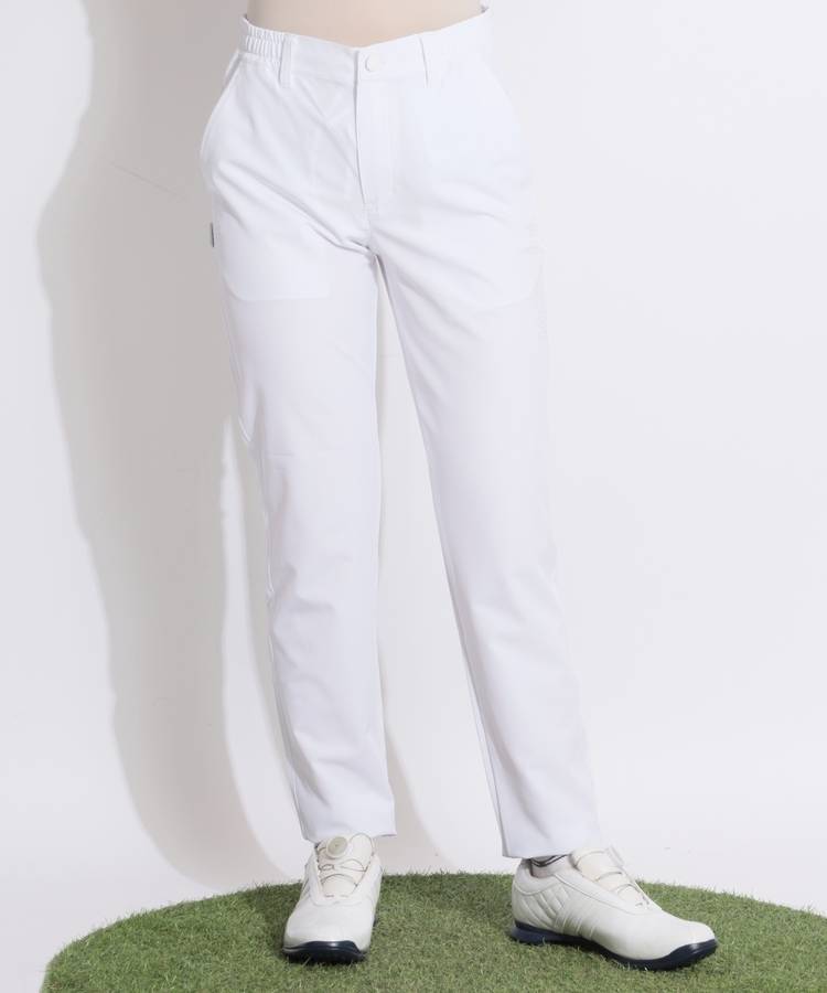 JB 【吸水速乾】縁ロゴテーパードロングパンツ