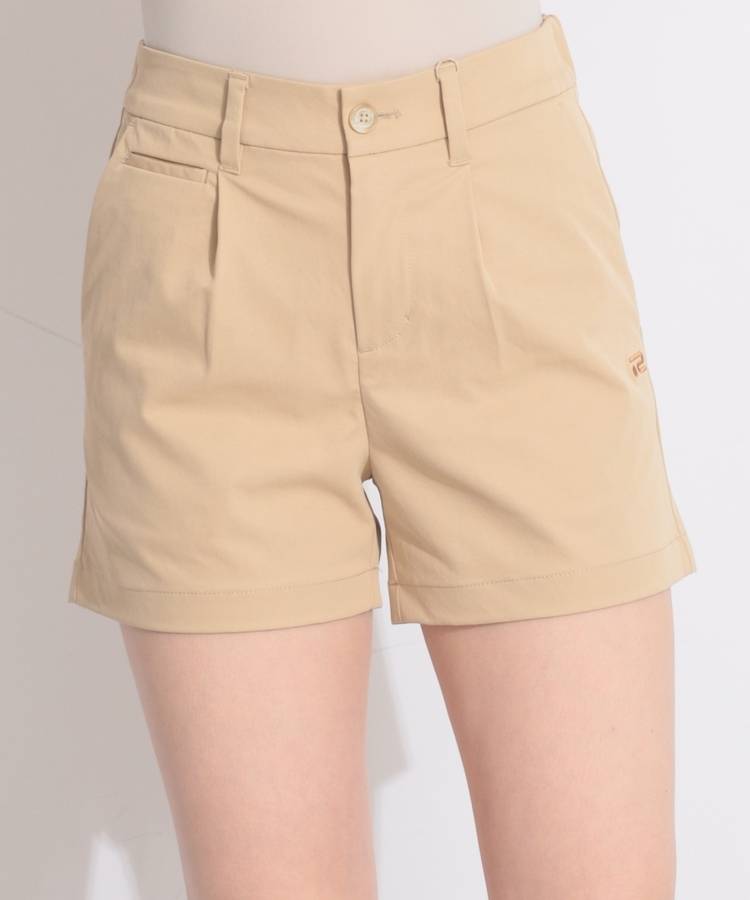 RO 【ストレッチ】タックインチノショートパンツ