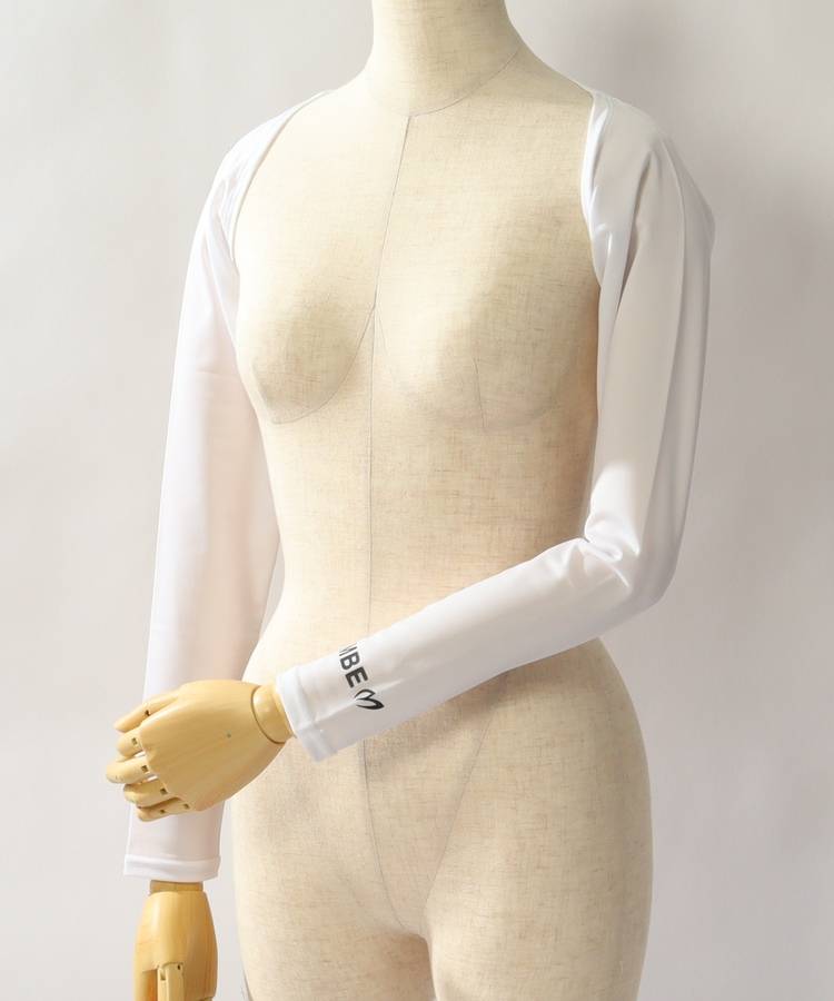 MB 【吸水速乾UV】ワンポイントロゴメッシュ切替シュラッグ