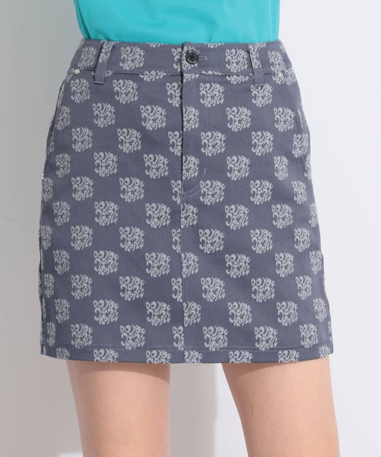 JR 【吸水速乾】格子ジャガードスカート