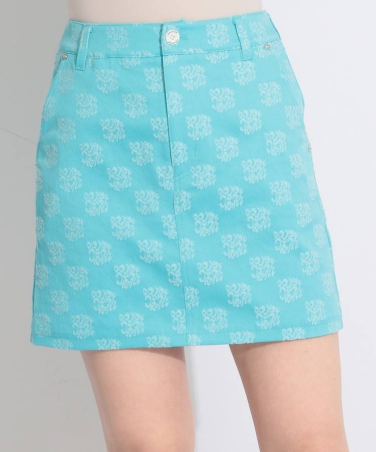 JR 【吸水速乾】格子ジャガードスカート