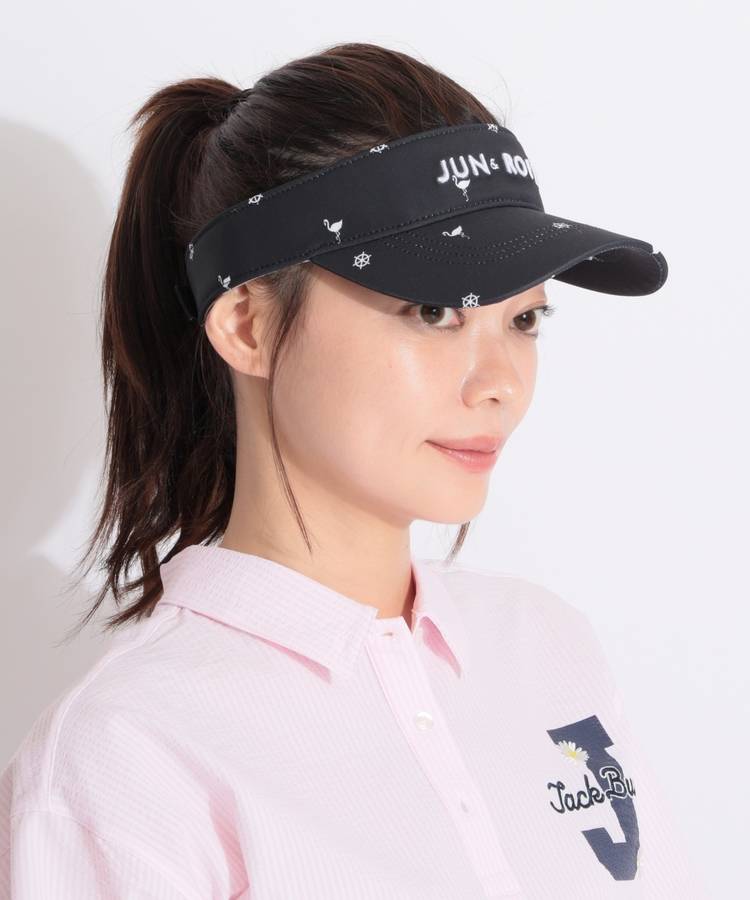 JR フラミンゴ柄マリンサンバイザー