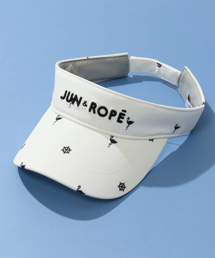 JR フラミンゴ柄マリンサンバイザー