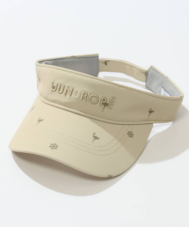 JR フラミンゴ柄マリンサンバイザー