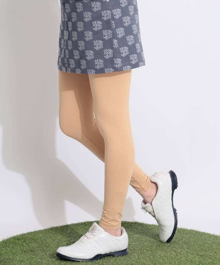 PG 【接触冷感UV】ベア天竺シンプルレギンス