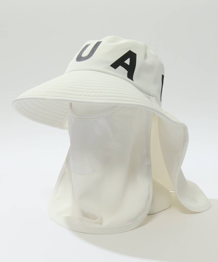 CU 【UV】2WAYロゴブリムハット