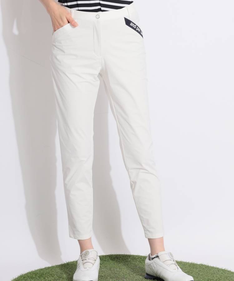 AP 【接触冷感UV】ナイロンテーパードパンツ