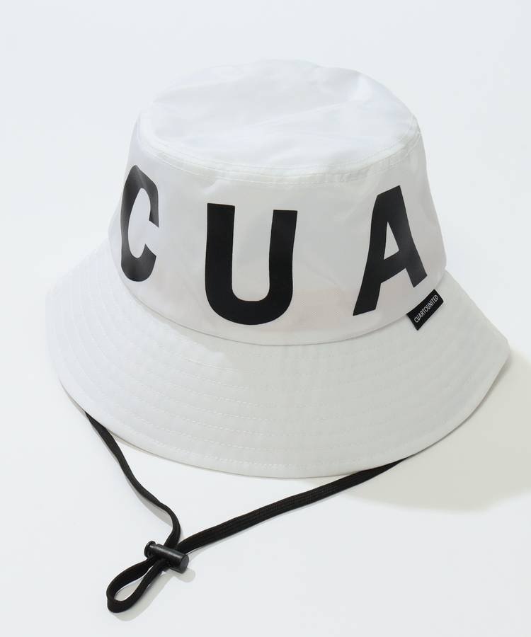 CU 【UV】ビッグロゴバケットハット
