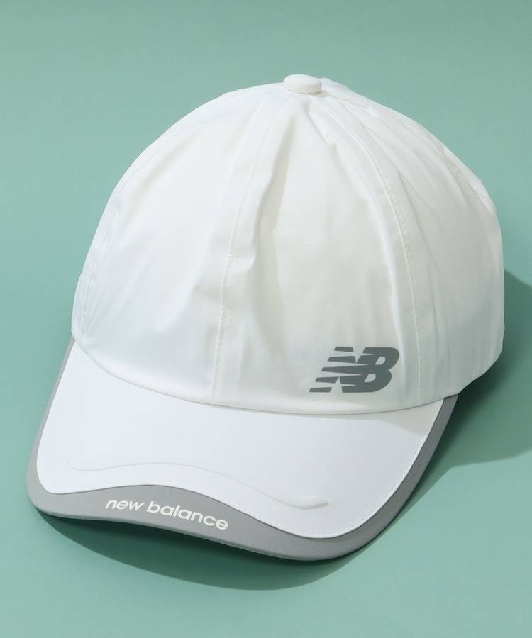 NB 【耐水・透湿】バイカラーブリムレインキャップ