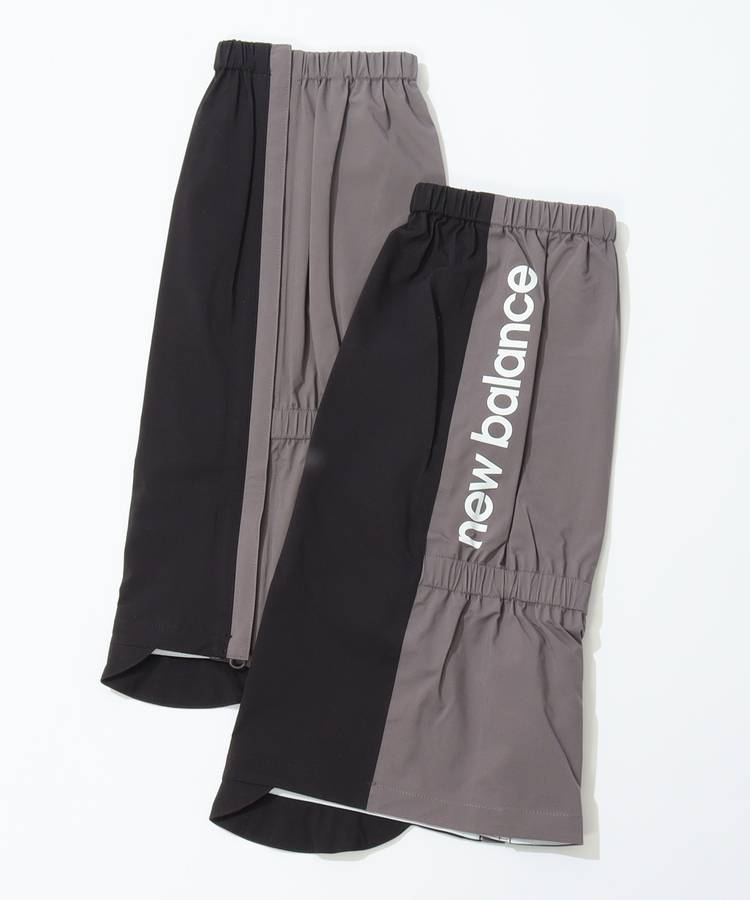 NB 【撥水】バイカラーレインレッグカバー