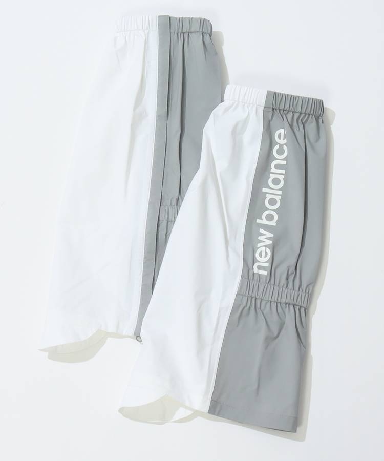 NB 【撥水】バイカラーレインレッグカバー