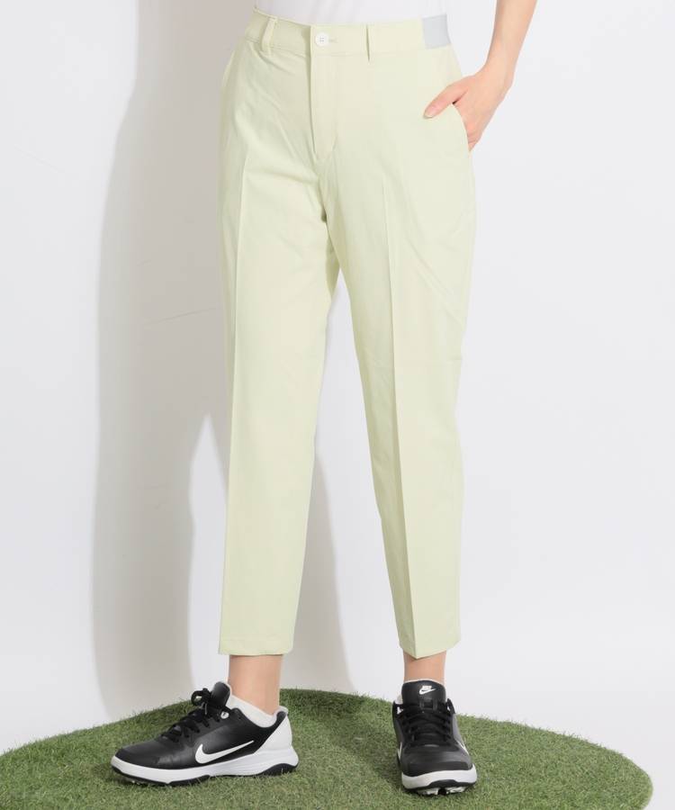 BE 【接触冷感UV】センタープレステーパードパンツ