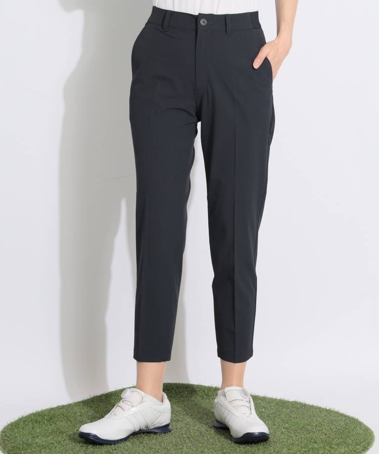 BE 【接触冷感UV】センタープレステーパードパンツ