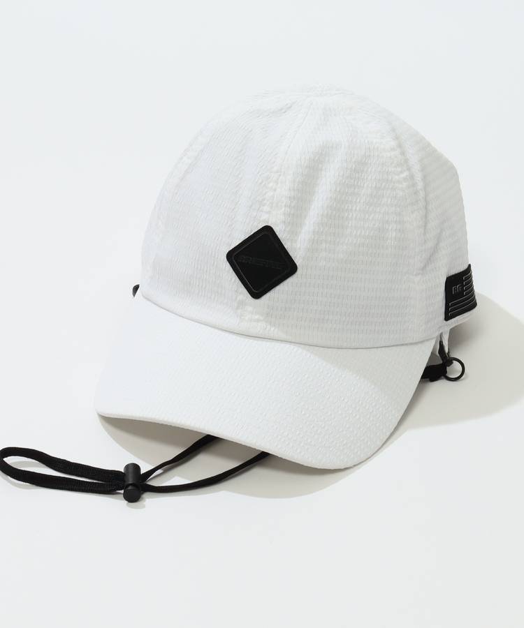 BR ロゴワッペン紐付きメッシュキャップ