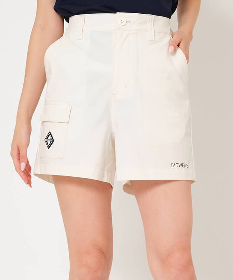 VI 【撥水ストレッチ】ポイントロゴショートパンツ