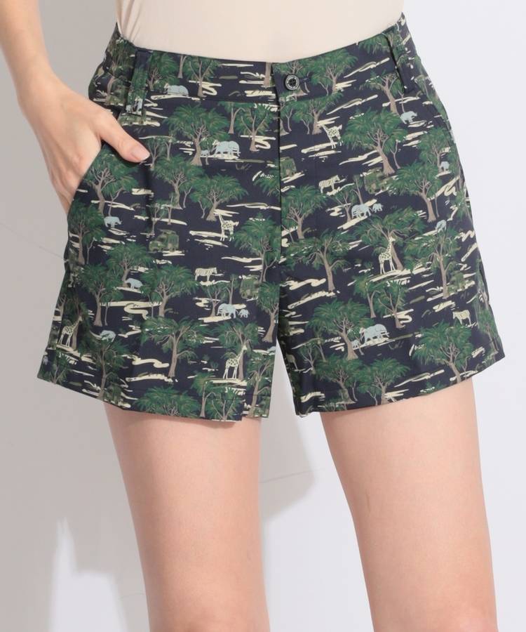 YX サファリ柄ショートパンツ