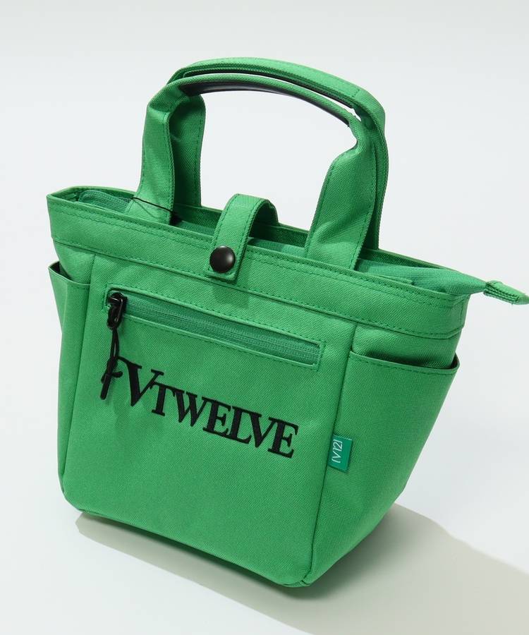 VI ロゴ刺繍キャンバスミニカートバッグ