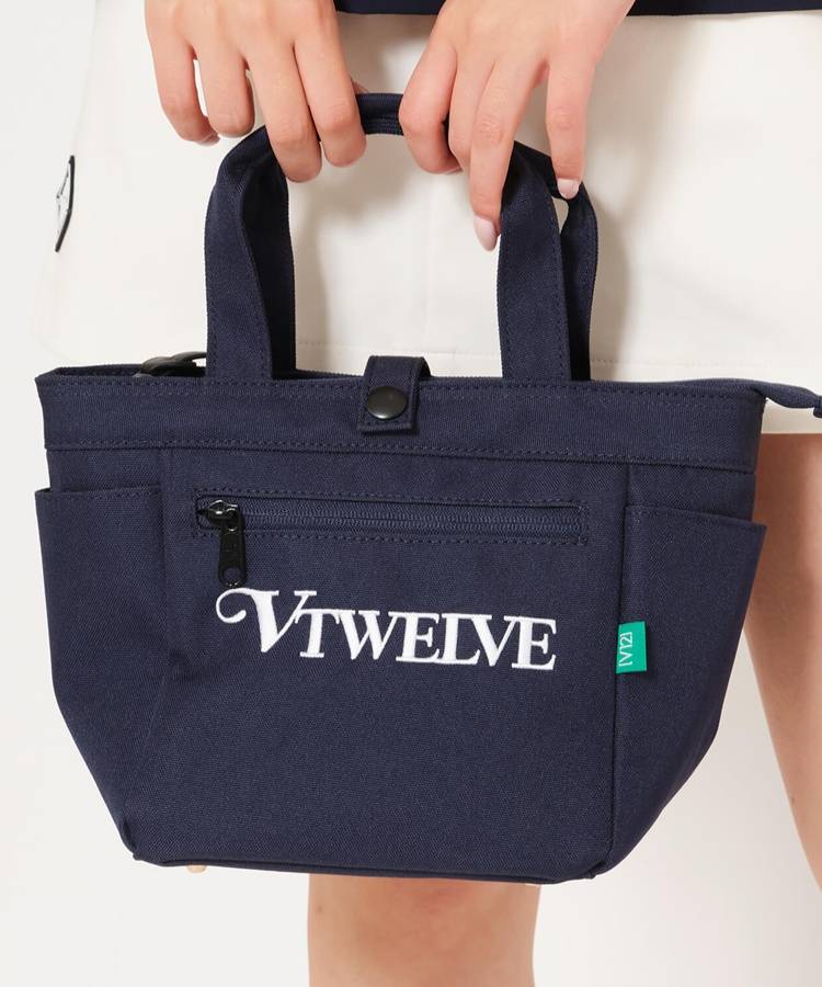 VI ロゴ刺繍キャンバスミニカートバッグ