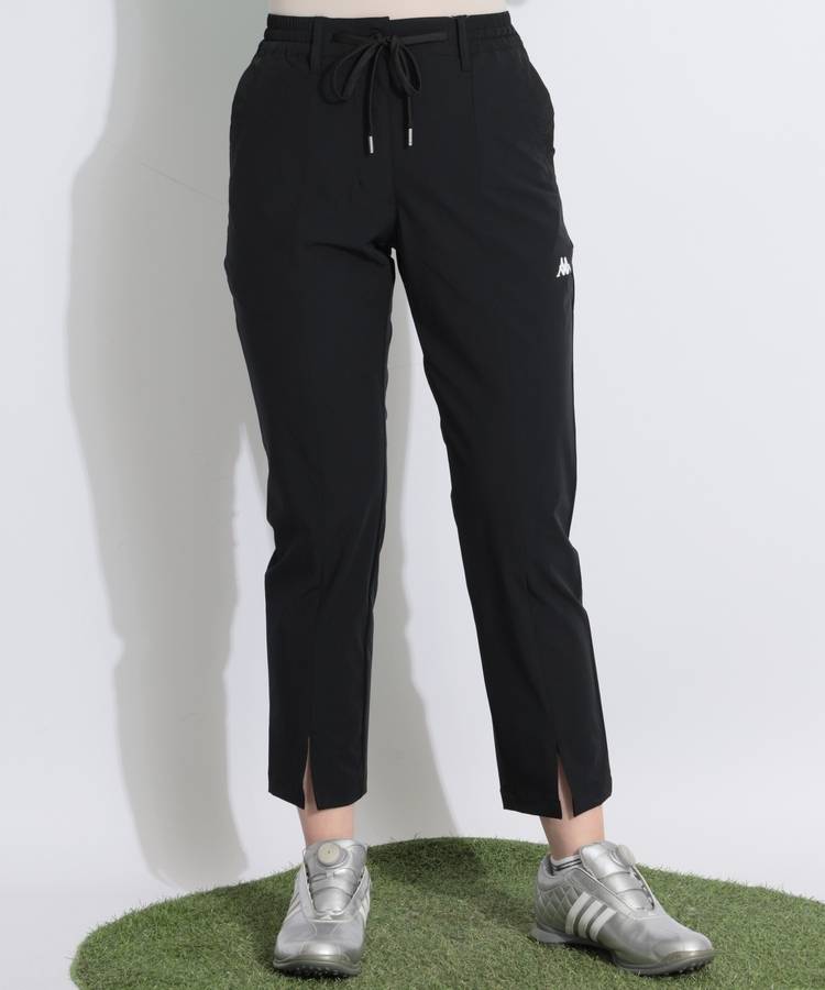 KA 【8WAYストレッチ】センターラインスリットクロップドパンツ