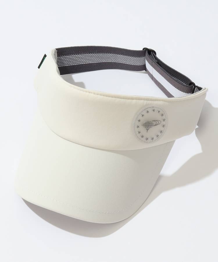 BE サークルロゴワッペンラインベルトサンバイザー