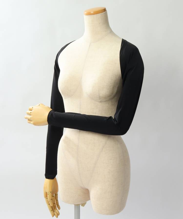 DL 【接触冷感UV】定番メッシュボレロ型アームカバー