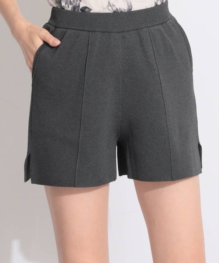 SD センターシームニットショートパンツ
