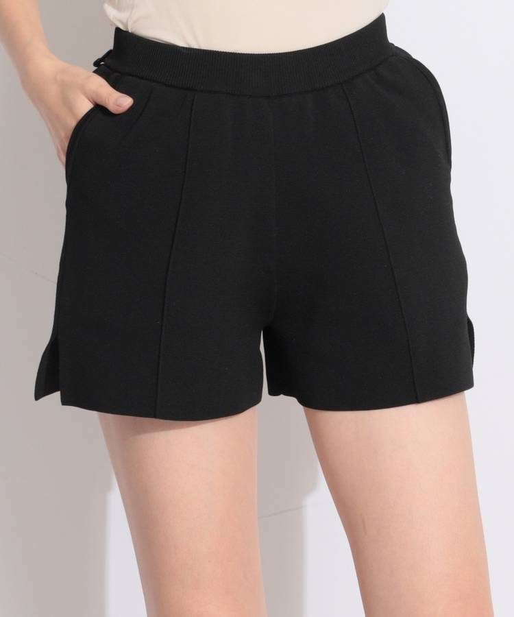 SD センターシームニットショートパンツ