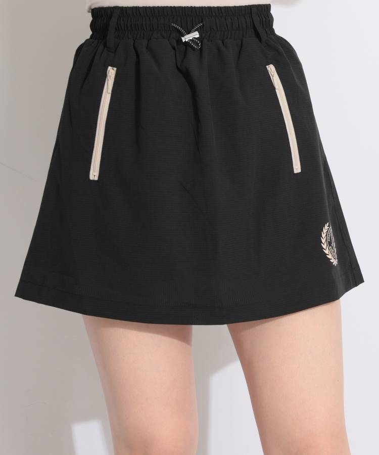 RI 一体型ぺチパンツ付メッシュスカート