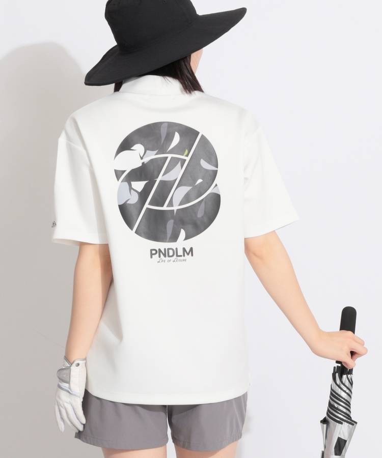 PD 【ユニセックス】バックプリント半袖カットソー