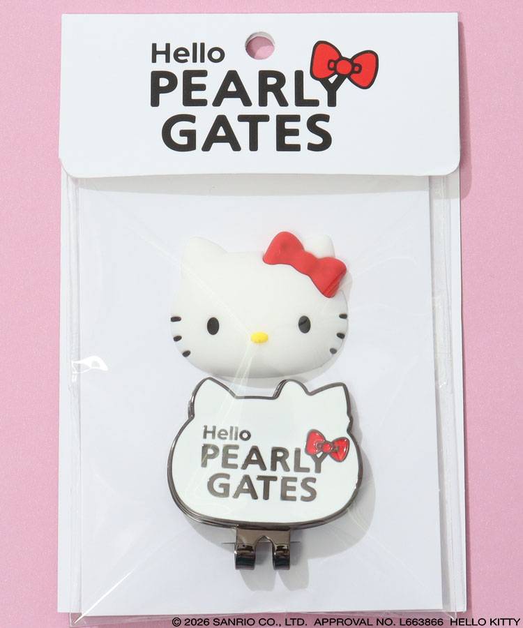 PG 【HelloKitty×PEARLYGATES】PVCマーカー