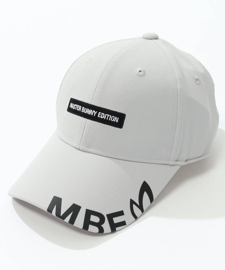 MB 【接触冷感】見切りロゴプリントキャップ