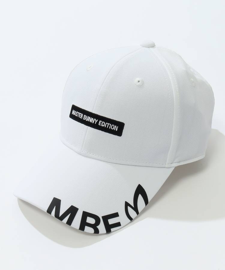 MB 【接触冷感】見切りロゴプリントキャップ
