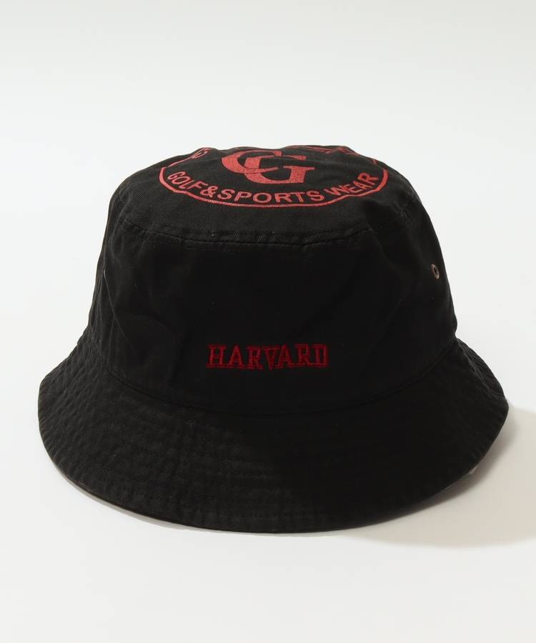 CO 【HARVARD_UNIVERSITY】サークルプリントバケットハット