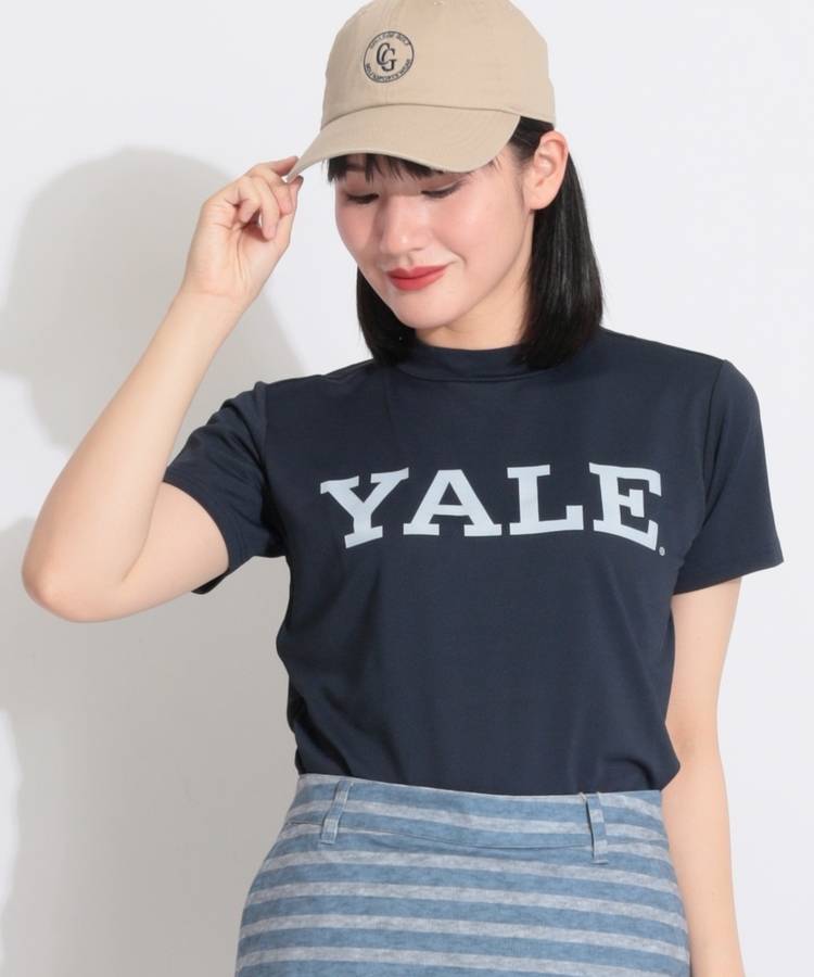 CO 【YALE_UNIVERSITY】ビッグプリント半袖カットソー