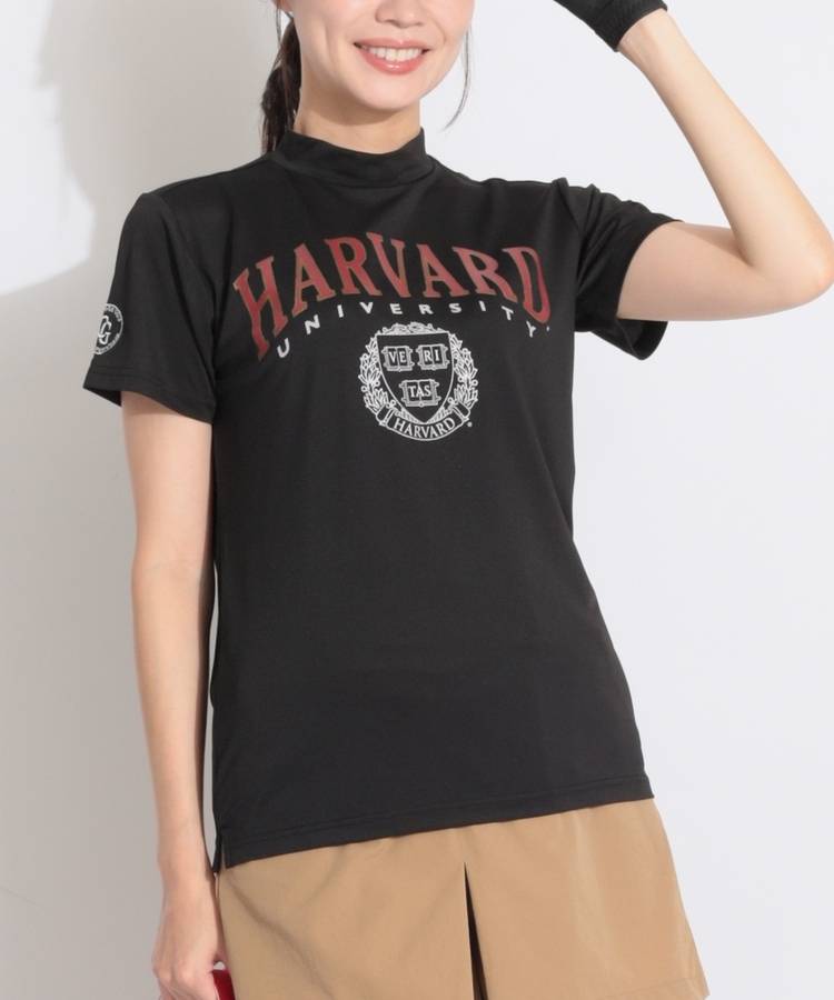 CO 【HARVARD_UNIVERSITY】ビッグプリント半袖カットソー