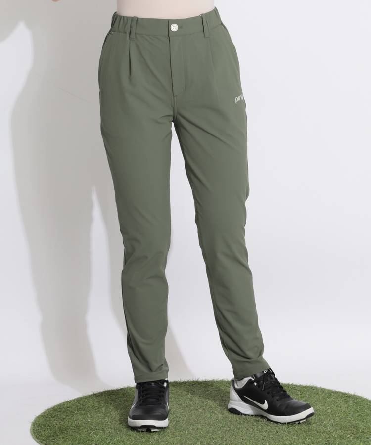 PN 【CP対象品】【クロスムービング】シンプルロゴテーパードパンツ