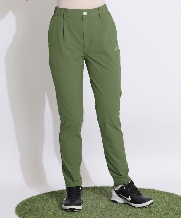【CP対象品】【クロスムービング】シンプルロゴテーパードパンツ