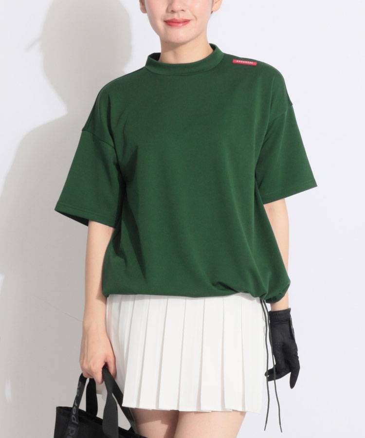 AS 【ストレッチ】裾ドロスト半袖カットソー