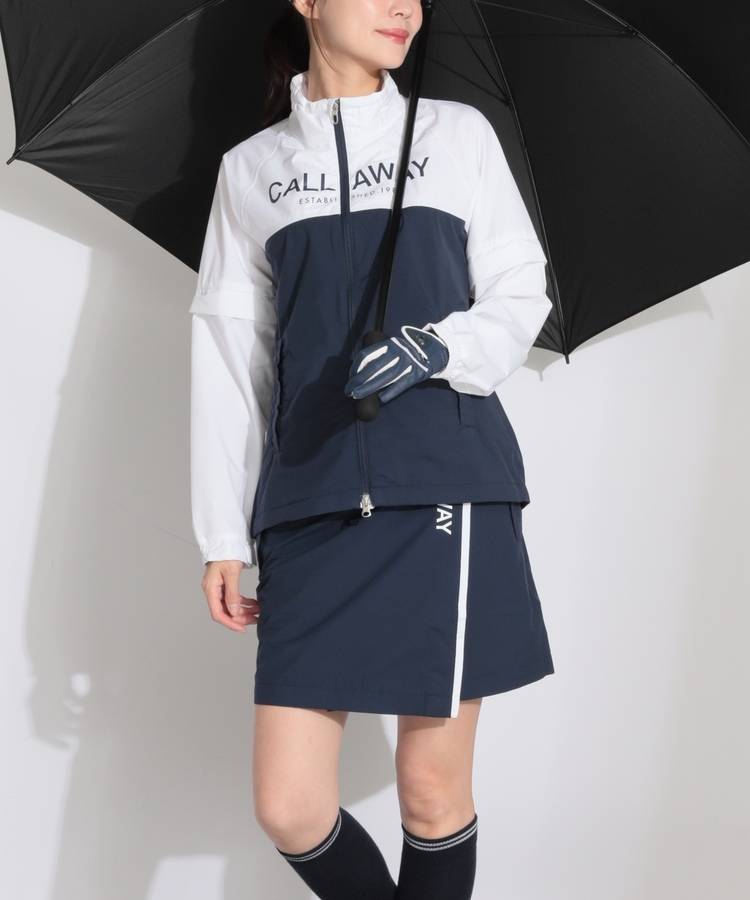 CA 【耐水透湿】【8WAYストレッチ】収納袋付きレインセットアップ