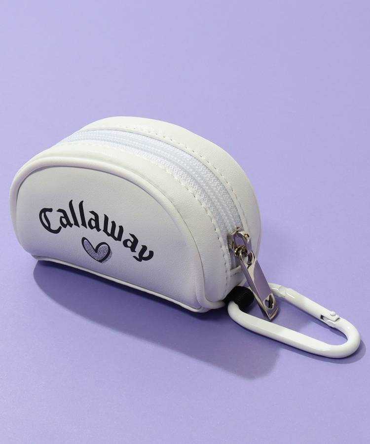 CG 【LOVECallaway】ロゴプリントボールポーチ