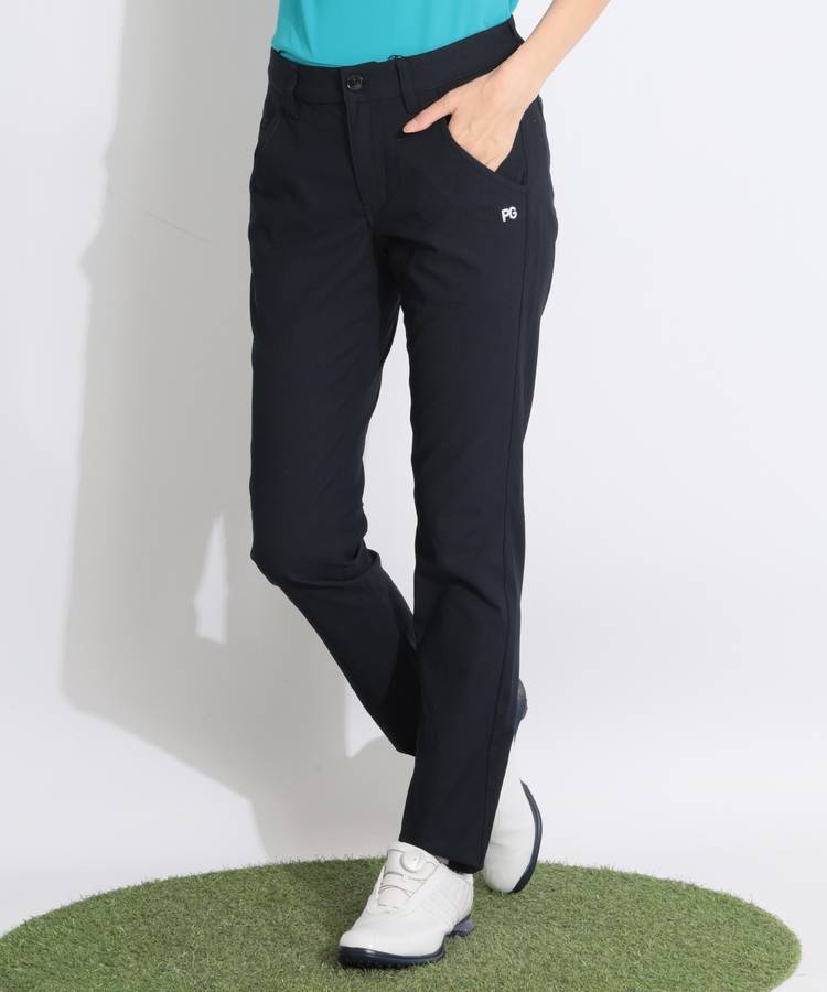 PG バックロゴトリコット鹿の子ロングパンツ