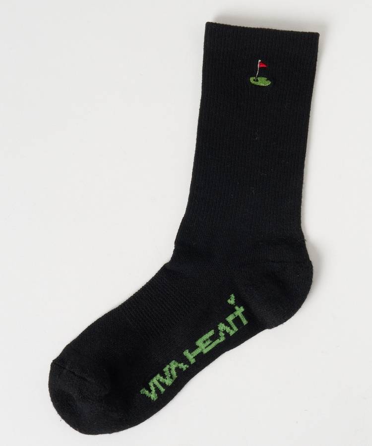 VH ワンポイント刺繍ミドルソックス