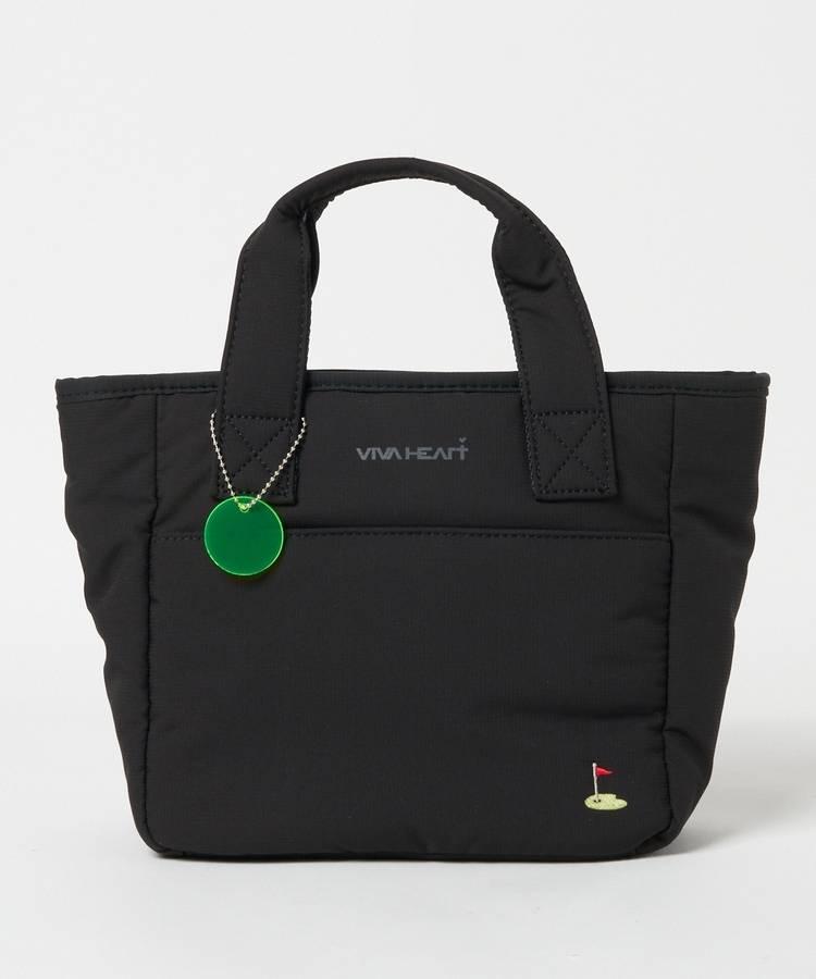VH チャーム付きワンポイント刺繍カートバッグ