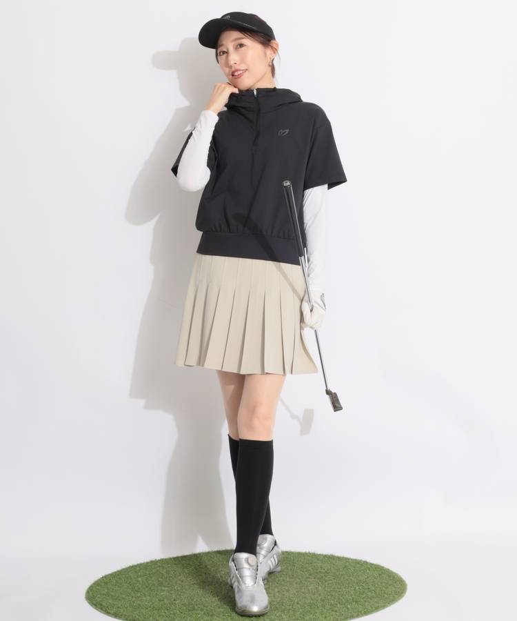 MB アイコンプリントジャージフーディ半袖プルオーバー
