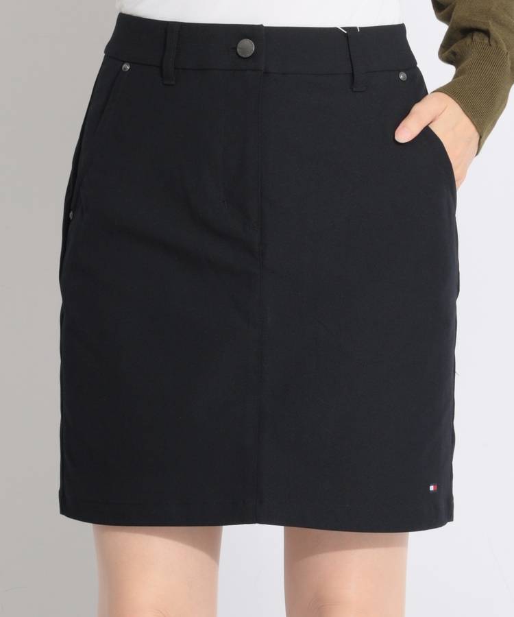 TH 【ストレッチ】トリコラインバックスリットスカート