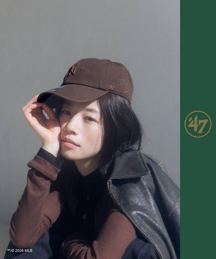 FS 【YUKARI_HAYASHI】クリーンナップキャップ(ブラウン)