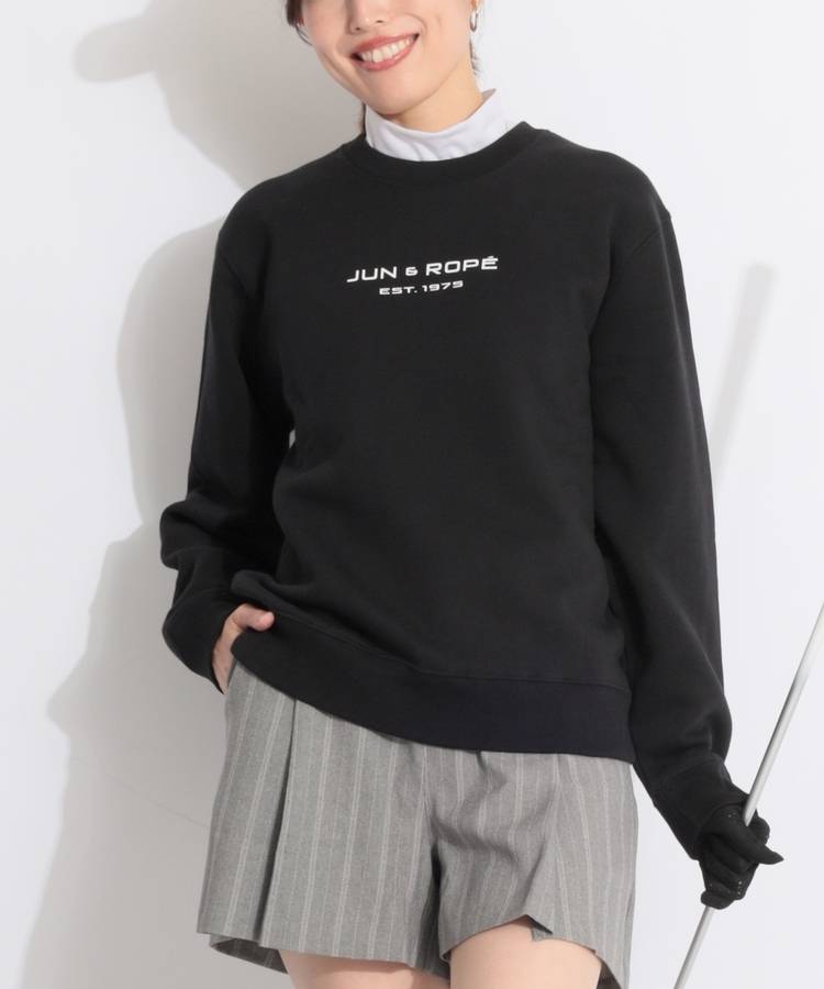 JR 【CURUCURU限定】【ESSENTIAL】裏起毛クルーネックプルオーバー
